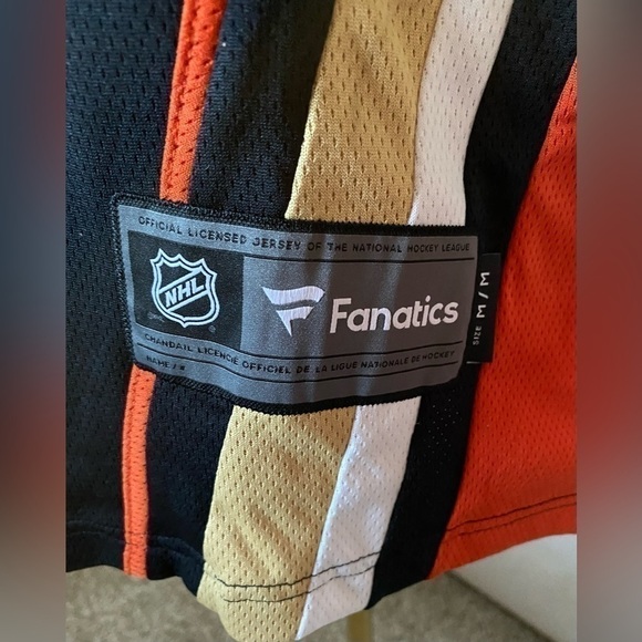 NEW w/Tags Trevor Zegras Anaheim Ducks Fanatics Home Breakaway Player Jersey Med - Picture 6 of 14
